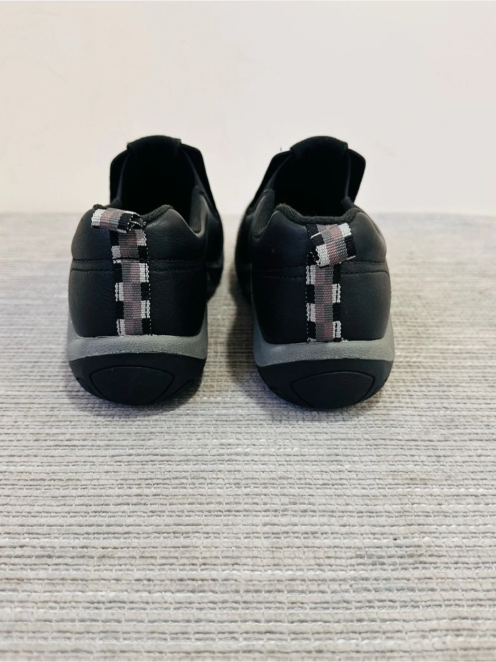 Merrell Jungle Moc Leather Black Kids Youth Size US 7M UK 6 EU 38 Slip On Shoes